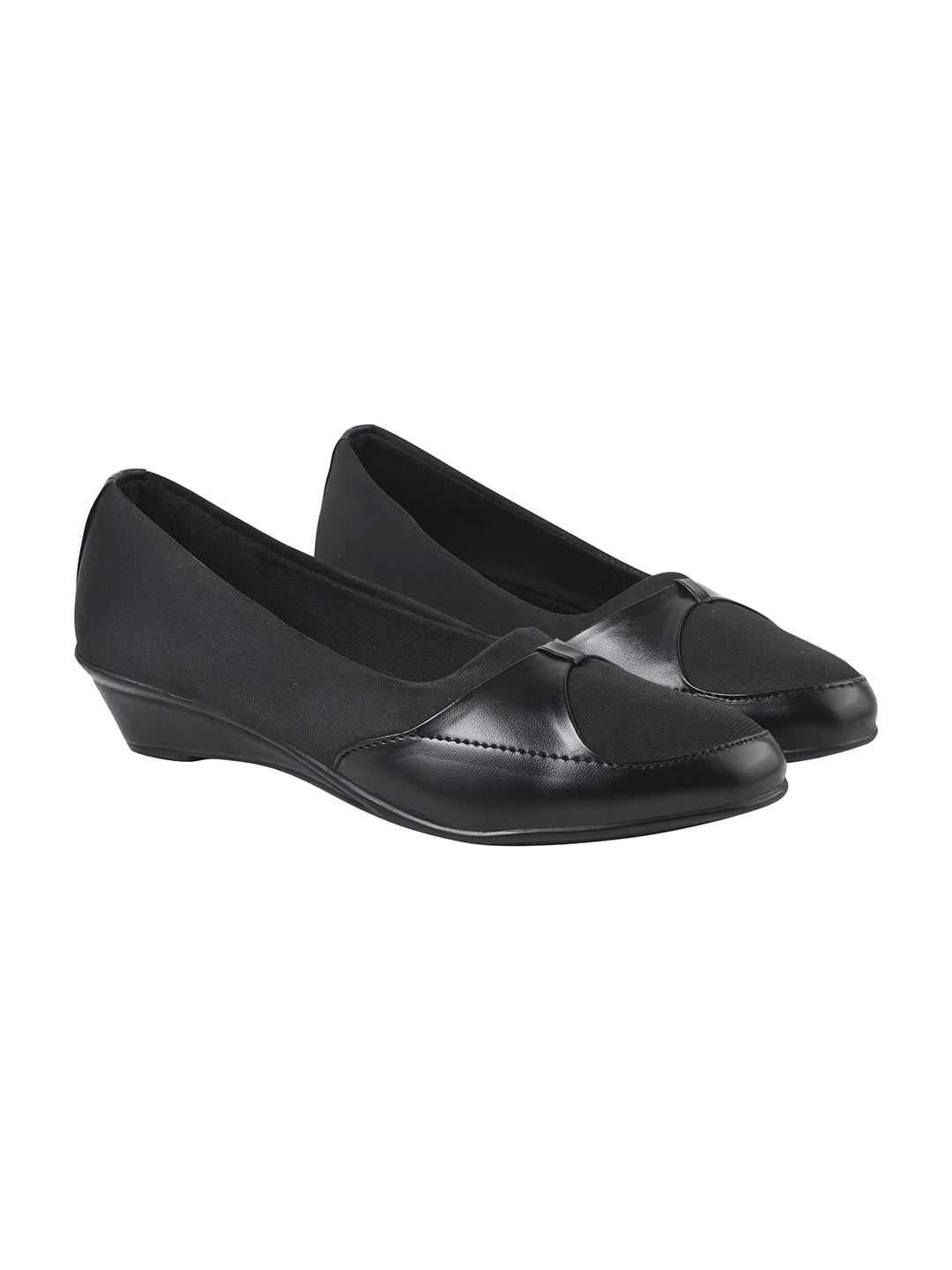 tryme Women Wedges Heel Bellies Slip-On Formal Office Wear Comfortable Lightweight Daily Use Footwear-picture-11