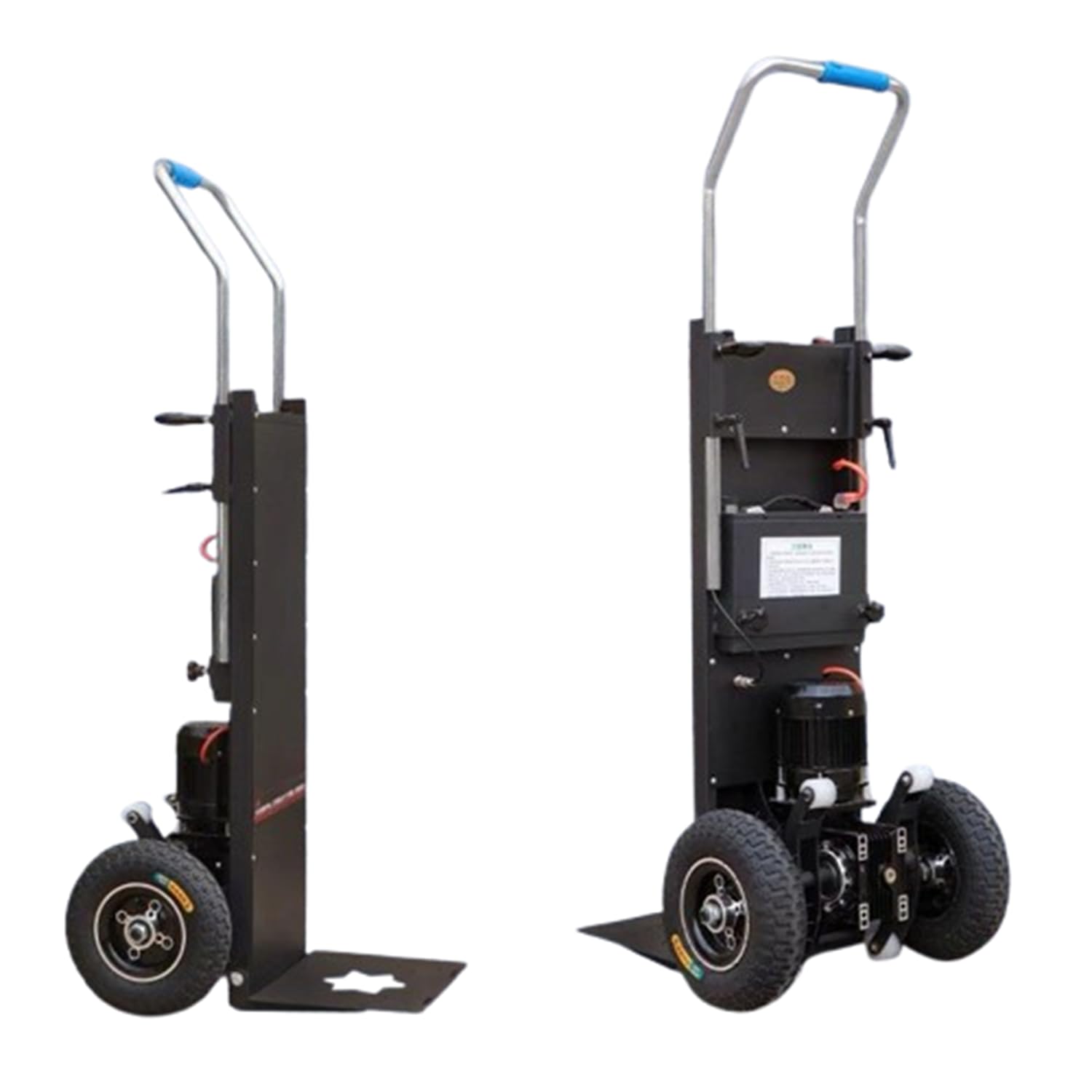 Electric Stair Climbing Cart,Ladder Climbing Carts with Load,Portable Electric Stair Climbing Trolley,Moving Furniture, Heavy Equipment, Building Materials A