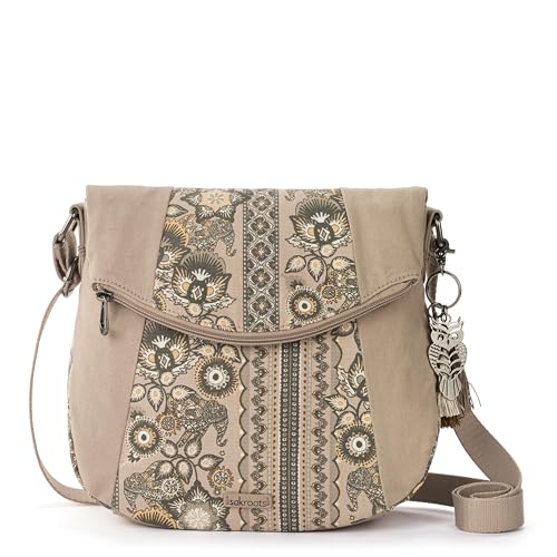 Image of Sakroots Foldover Crossbody Purse - Women's Handbag For Everyday & Travel - Cross Body With Adjustable Shoulder Strap