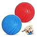 Palla giocattolo per cani, palla per cani, giocattolo interattivo per cani, palla per cani, giocattolo indistruttibile, in gomma naturale, per cani (6CM-2Unità)