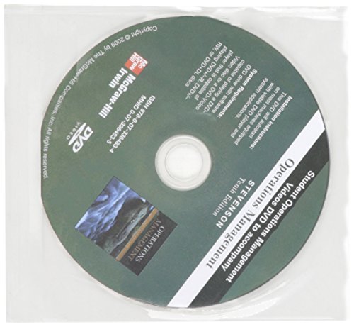 Student Operations Management Videos DVD