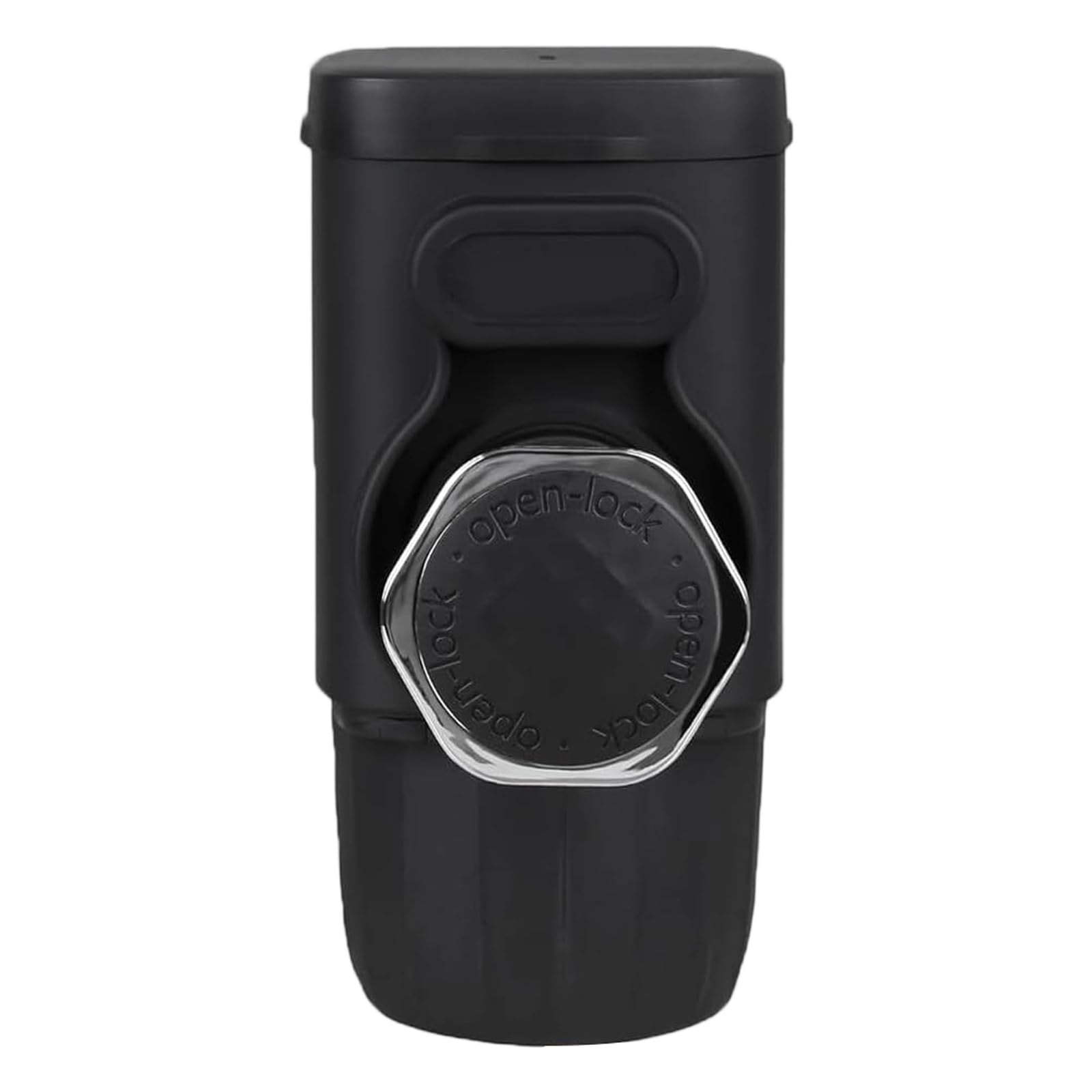 Macchina da caffè per cialde e fagioli macinati, macchina per espresso manuale con tazza inclusa, per preparare cialde da viaggio e pressa per caffè macinato