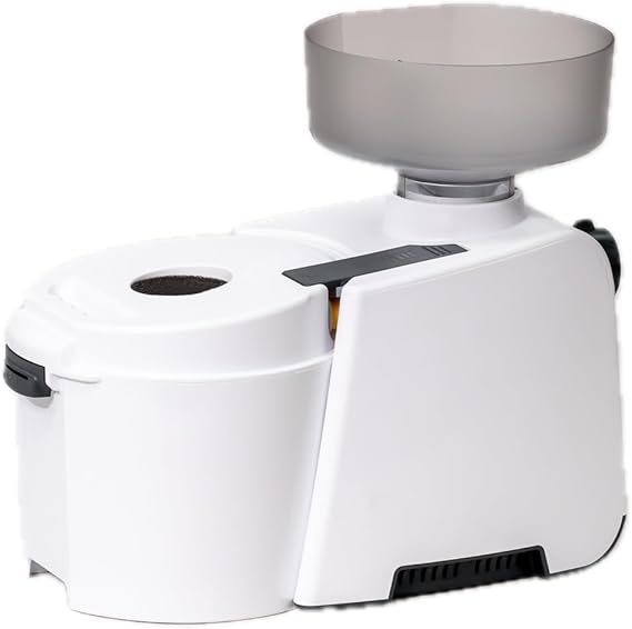 NutriMill Impact Compact High Speed Electric Grain Mill for Fresh Flour Wheat Grinder with Stainless Steel Milling Heads