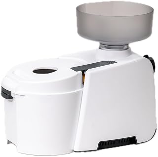 NutriMill Impact Compact High Speed Electric Grain Mill for Fresh Flour Wheat Grinder…