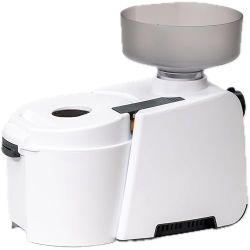 NutriMill Impact Compact High Speed Electric Grain Mill for Fresh Flour Wheat Grinder with Stainless Steel Milling Heads