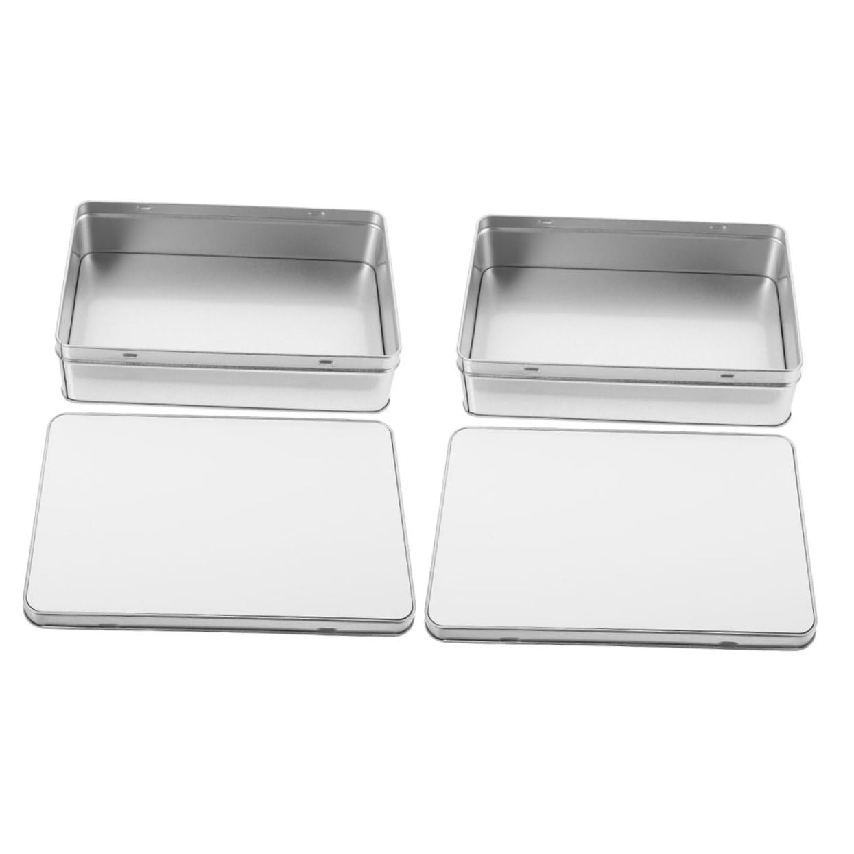 Ipetboom 4juegos Caja De Almacenamiento Para Sublimación Caja Vacía Multiusos Para y Galletas y Bodas Diseño Chic y
