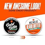 Wild Willies Premium Beard Balm Leave-In Conditioner Natural, Organic Ingredients Promote Fast Beard Growth, Removes Itch & Dandruff - Beard Butter Restores Moisture - 2qty 2 Oz, Cool Mint Scent - Image 5
