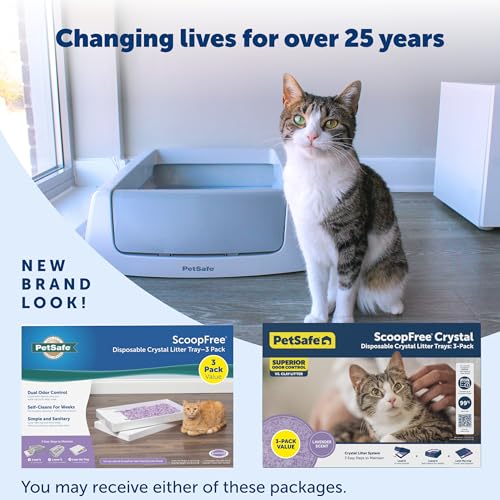 PetSafe ScoopFree Disposable Crystal Litter Tray, Lavender Scent, 3 Pack - image 6