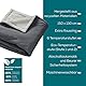 Beurer HD 80 Cord grau Heizdecke, kuschelige Wärmedecke mit 6 Temperaturstufen, recycelte Materialien, mit Abschaltautomatik und Sicherheitssystem, Kuscheldecke aus trendigem, weichem Cord-Stoff
