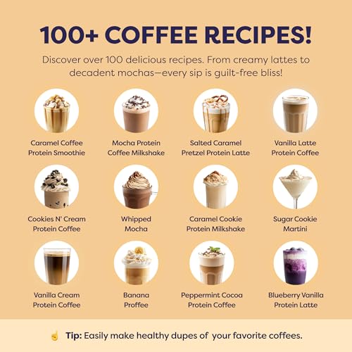 Image of Javvy Protein Coffee for Cold Brew & Iced Coffee, Cookie Dough V3 | 10g Whey Protein, 100% Natural Cold Brew, Zero Artificial Flavors & Sweeteners, 80mg Caffeine, No Added Sugar
