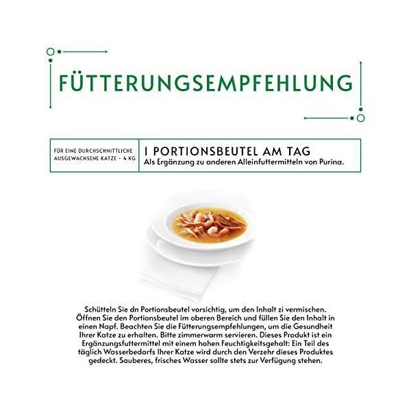 Gourmet PURINA GOURMET Crystal Soup für Katzen mit naturbelassenem Thunfisch und Garnelen, 32er Pack (32 x 40g) – Bild 4
