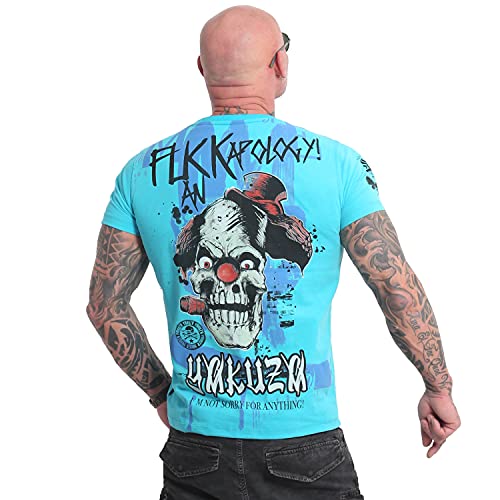 Preisvergleich Produktbild Yakuza Herren Apology T-Shirt, Blue Atoll, M