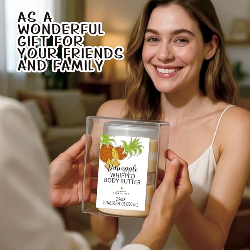 Save 9% on Embleaf Pineapple Whipped Body Butter for Dry Skin - Image 6