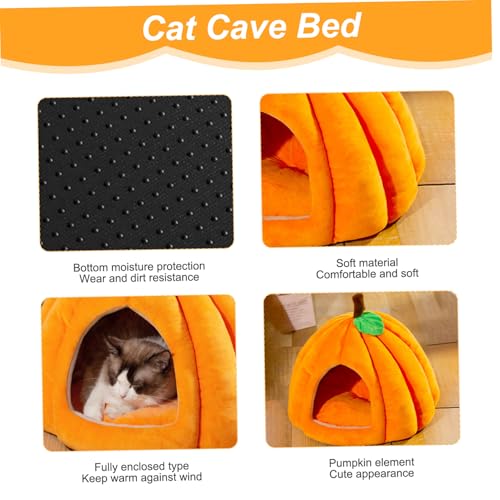 Lits de grotte enfermés chat cave lit de chat Gcroet doux