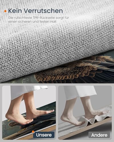 Doux moquette pour chambre pygargue majestueux tapis gris