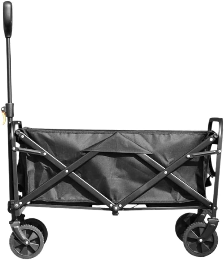 Portable Camping Cart,Outdoor Beach Trolley Cart with Foldable Design Ideal for Camping Barbecue Fishing and More!