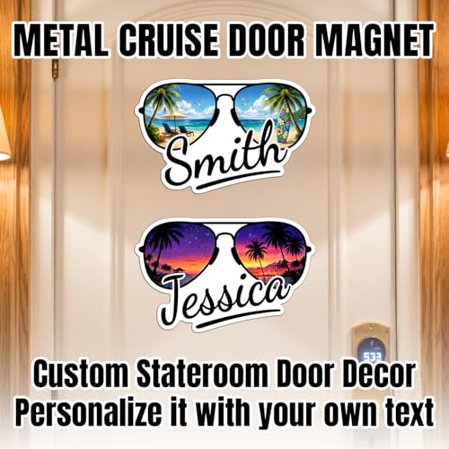 Imán decorativo personalizado para puerta de crucero miniatura 2