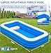 Extra Large Inflatable Pool with Seats, 110
