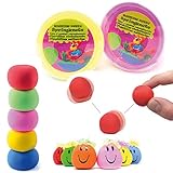✅ 12x hochwertige Spring-Knete in verschiedenen Farben für Kinder im Set.