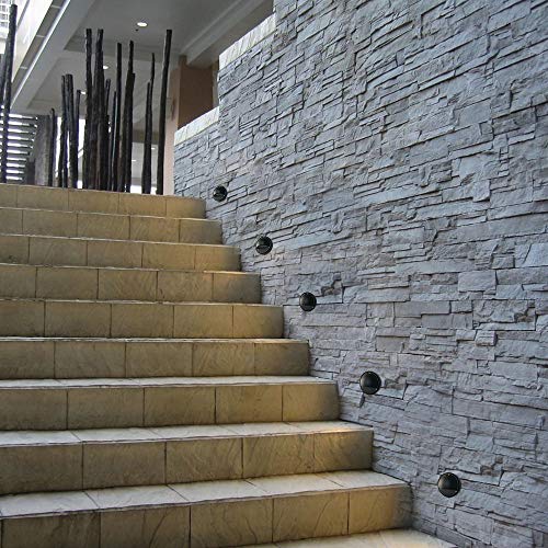 Lumina Low Voltage Landscape Lighting Cast-Aluminum Outdoor Deck And Step Light Warm White 2W G4 Led Bulb Included Garden Yard Decoration Lights For Stair Pathway Walkway - Black Dsl0101-Bkled2 (2Pk) #TOP4