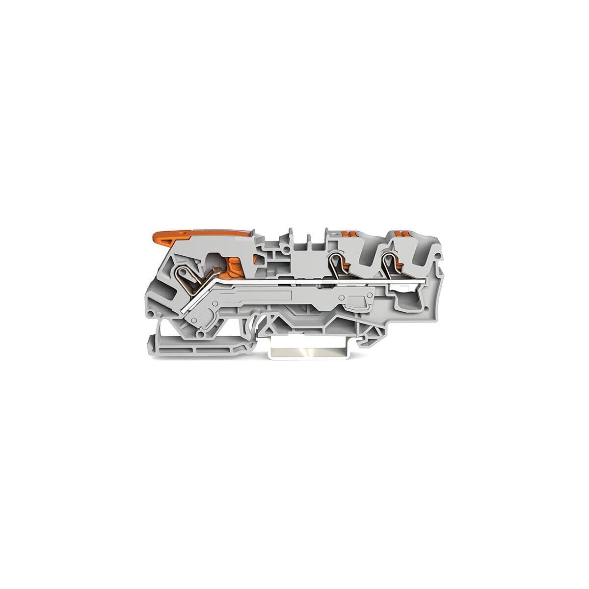 WAGO Kontakttechnik 2106-5301 - Morsettiera 3, colore: Grigio
