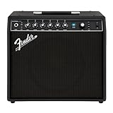 Fender Mustang LTX50 Amplificateur combo de guitare, 50 W avec tonalités polyvalentes, 100 préréglages, 50 types et effets, une interface utilisateur simple, avec accordeur intégré et connectivité USB