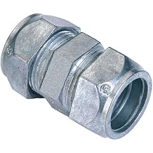 Sigma Engineered Solutions ProConnex 44260 EMT Compression Coupling 1/2-Inch Conduit Fitting, 5-Pack
