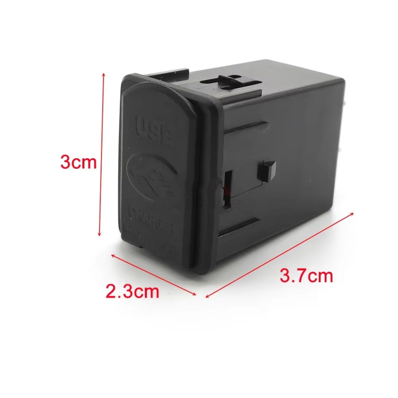 USB-Anschluss Mittelkonsole Kompatibel Mit Nissan Für Xtrail Für T32 Schnellladegerät Netzschalter Telefon-Ladeadapter-Taste Kfz-USB-AUX-Schnittstelle