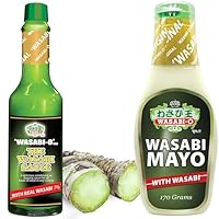 Wasabi-O-Combo Set, Wasabi sauce 62 g and Wasabi Mayonnaise 170 g uses