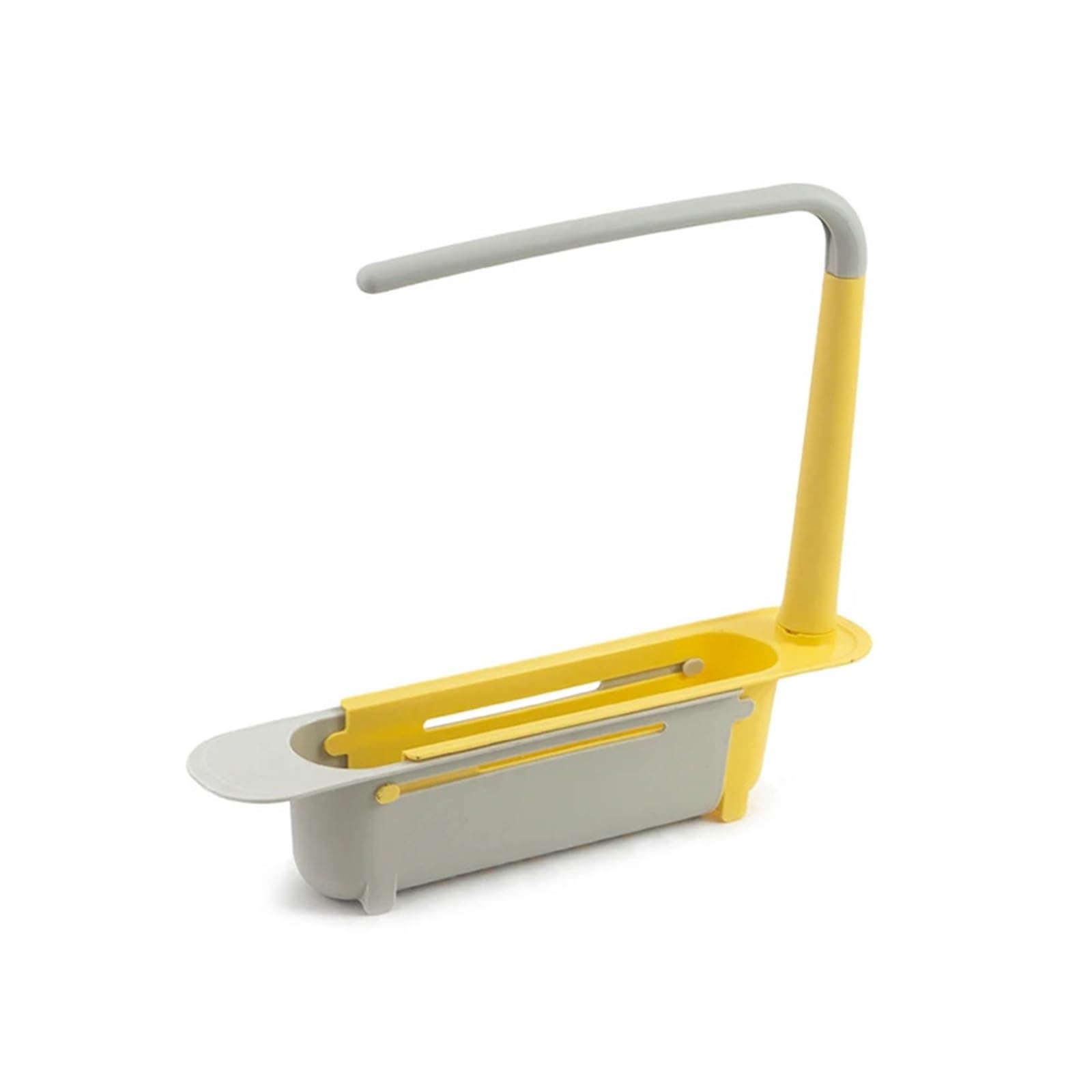 Soap Drainer Shelf Basket, Telescopic Sink Drain Rack Storage Basket Kitchen Gadgets Organizer Soap Holder(1)