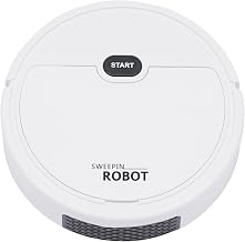 Wischroboter mit Selbstnavigation, 3-in-1 Multifunktion, Ultradünn 2.17 Zoll, Ideal für Haus, Bibliothek und Tierhandlungen, Leise & Effizient