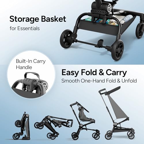 Image of Mompush Jeto Ultra-Lightweight Travel Stroller Only 9.8lbs