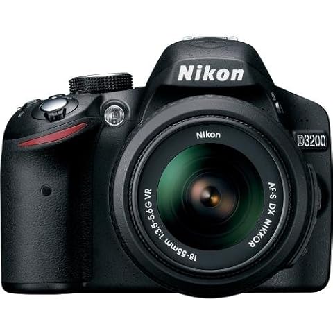 Nikon D3200 24.2 MP CMOS Digital SLR with 18-55mm f/3.5-5.6 AF-S DX NIKKOR Zoom Lens (Renewed) Cover