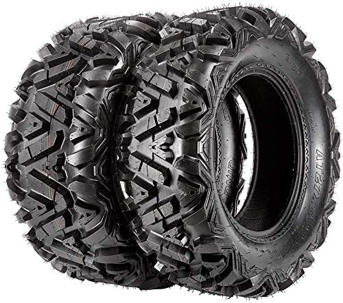 Albott ATV Tires 27x9x14 Trail & Mud 6 PR UTV Off-Road Tire 27x9-14 All-terrain, 6 PR, Set of 2