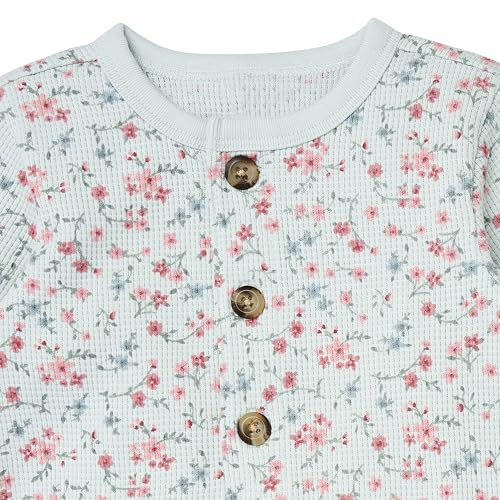 Modern Moments by Gerber baby-girls Long Sleeve Long Leg Slouch Romper2