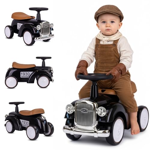 Rutschauto ab 1 Jahr Retro Classic, Rutschauto Indoor, Auto Kinder, Baby...