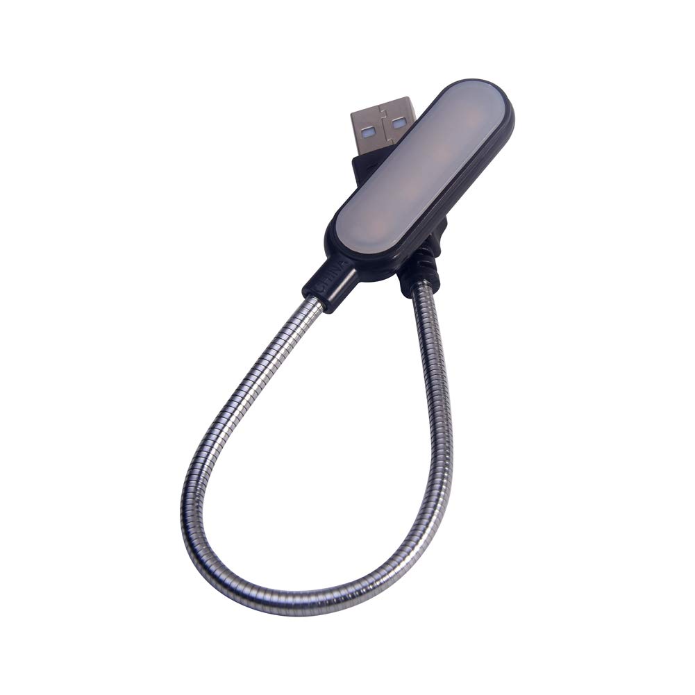 Lampada da Lettura USB, Mini Luce Notturna LED per Notebook, Porta USB, Computer Portatile, Desktop, PC e Tastiera