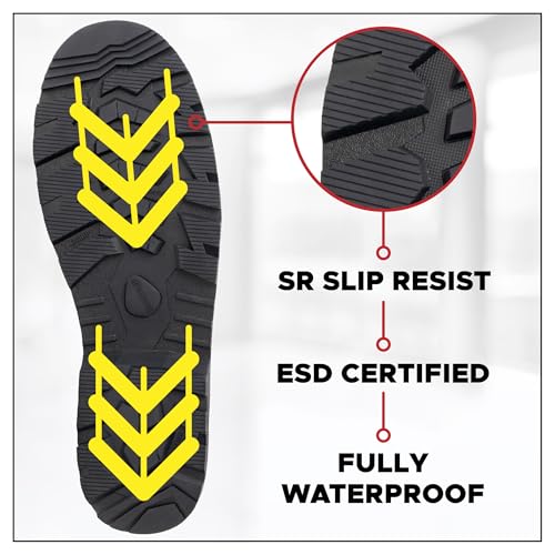 Talos Construction Boot Rock Fall chaussure de sécurité homme antiperforation