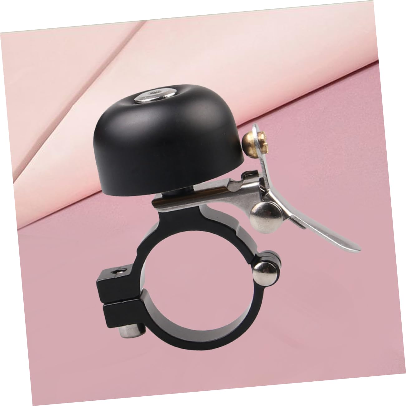 POPETPOP Cloche Classique Anti Rouille Sonnette de Guidon klaxon de vélo électrique Anneau de vélo à Fort Son Cloche de vélo Forte et croustillante Cloche de vélo de Route Black