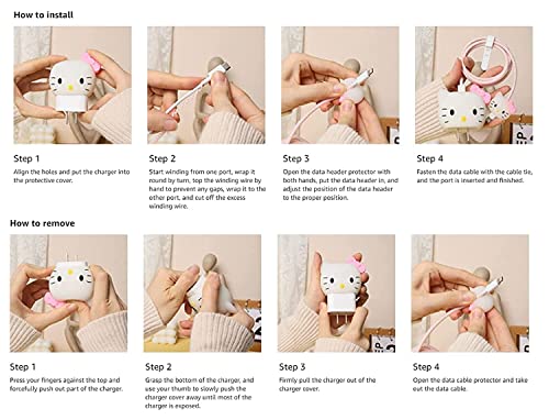 Image of VEROX Cute 3D Style Compatible with iPhone Charger Case Cover Protector Cartoon Style 18W and 20W Adapter Cover- Minion