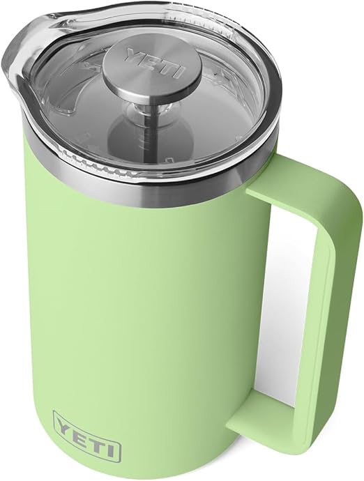 YETI Rambler French Press Coffee Maker, with GroundsControl Filter