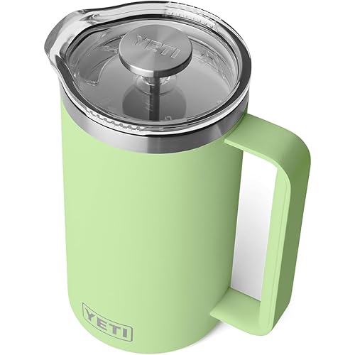 YETI Rambler French Press Coffee Maker, with GroundsControl Filter