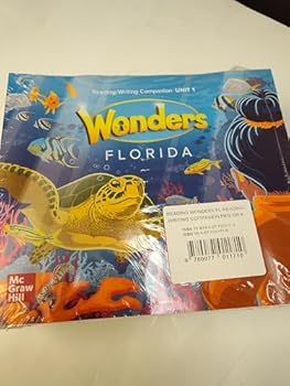 Wonders Florida Grade K Reading Writing componaion package