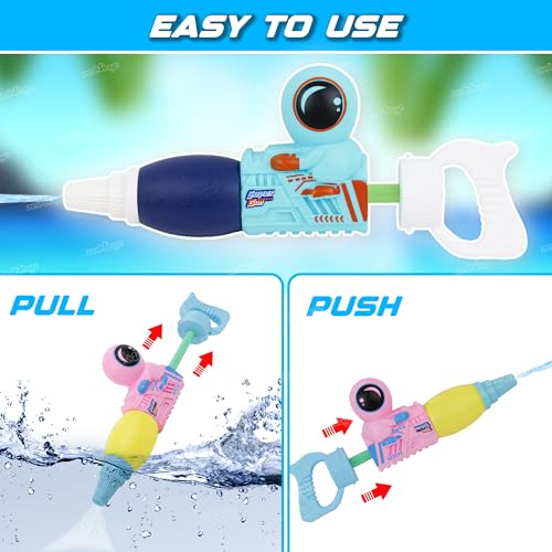 Image of Zest 4 Toyz Holi Pichkari Water Gun Toy for Kids Space Astronaught Themed High Pressure Holi Water Gun for Festival & Summer Pool Party Fun (Pack of 1)