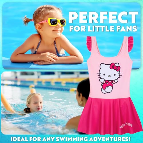 Get Trend Swimsuit for Girls Swim Dress Teens Bathing Suit Kawaii Summer Swimwear Travel Essentials Gifts for Her2