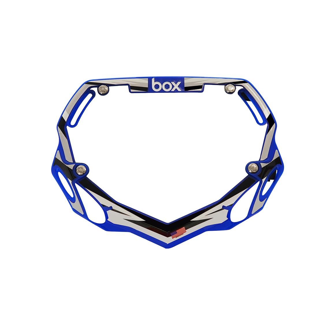 Box Two Number Plate Graphics | Motocross Quality, 3M Permanent Adhesive, Compatible Number Plates | Large/Small