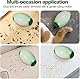 Huiyuenuo 2 Stück Waschbarer tragbarer Aufkleber, Tierhaarentferner Fusselrolle,Waschbare klebrige Gel Fusselrolle Ball für Haustier Haar,Reusable Lint Roller für Kleidung, Reisen, Haus