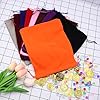 CATELL 9 Pièces Sacs en Velours avec Cordon de Serrage, Velours Sac Bijoux Sac Cordon 20 × 25cm Sac D’emballage de Cadeau de Velours pour Bijoux Porte-Clés Bouchons D'Oreilles et Ligne de Données #2