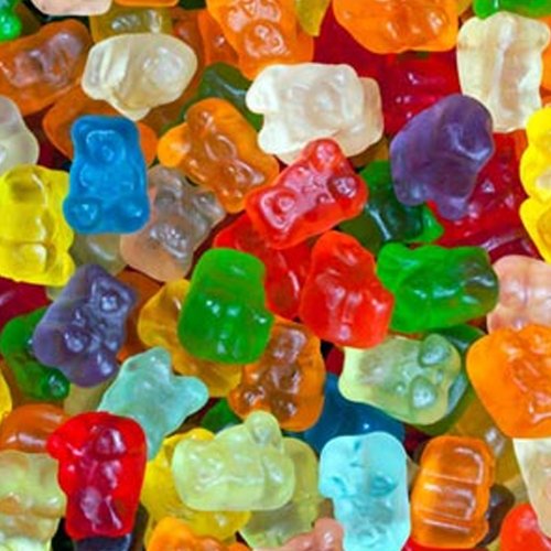Gourmet (12 Flavors) Baby Gummy Bears 5LB Bag
