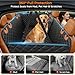 URPOWER Dog Car Seat Cover for Pets 100% Waterproof Seat Cover Hammock 600D Heavy Duty Scratch Proof Nonslip Durable Soft Back Seat Covers for Cars and SUVs